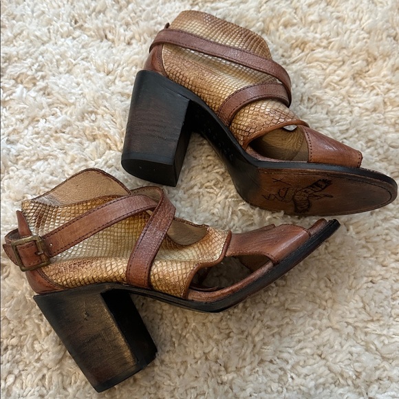 FREEBIRD Rattl heeled open toe boots 9 - Picture 3 of 9